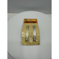 VINTAGE *NEW* 1975 Goody Stay Tight Clasp Barrettes Silver/Gold #7902 USA