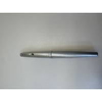 VINTAGE *NEW* 1960's Lady Sheaffer Brushed Steel Florentine Fountain Pen