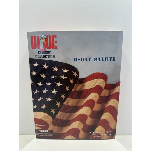 VINTAGE 1997 GI Joe Classic Collection D-Day Salute Action Figure