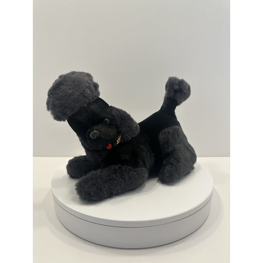 VINTAGE *NEW* 1960's Four Star AM Stuffy Micro Transistor Radio Black Poodle Dog