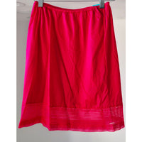 VINTAGE *NEW* 1960's Kayser Women's Red Skirt Slip Size S