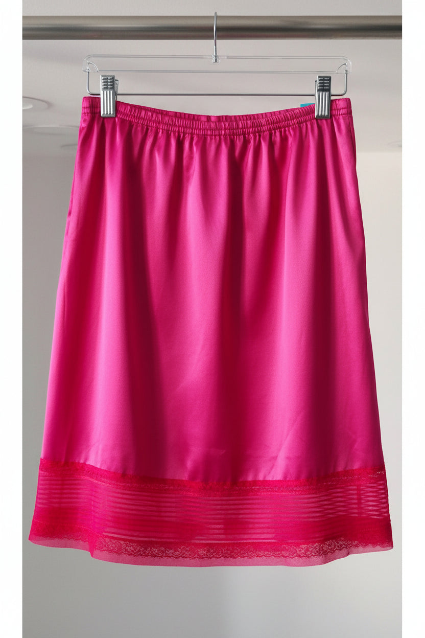 VINTAGE *NEW* 1960's Kayser Women's Red Half Slip Size S