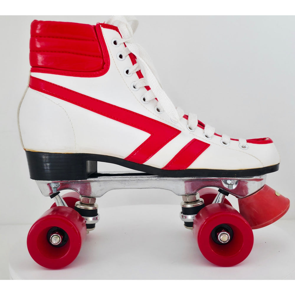 VINTAGE *NEW* 1970's Hot Shot Vinyl Women's Size 8 Demi-Boot Roller Skates