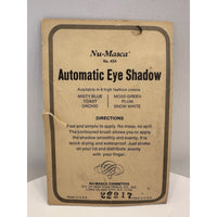 VINTAGE *NEW* 1970's Nu-Masca Eye Shadow w/Brush in Snow White