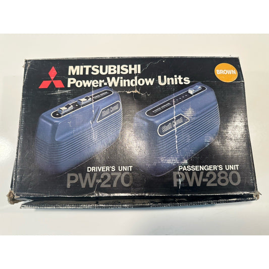 VINTAGE *NEW* 1980's Mitsubishi PW270/280, Univ. Add-On Power Window Mods-Shaft Mount