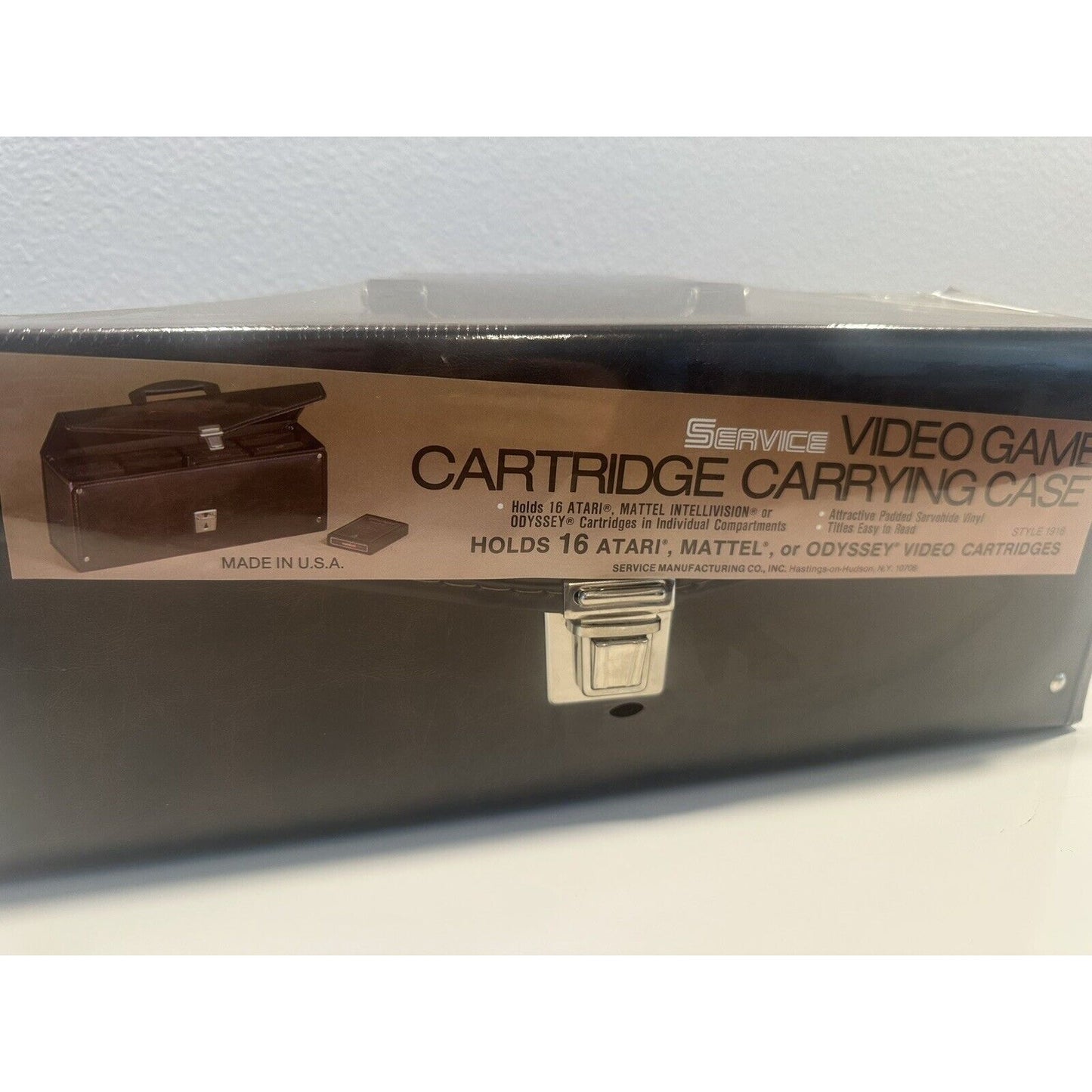 VINTAGE *NEW* Service 16 X Video Game Cartridge Case Atari/Intellivision