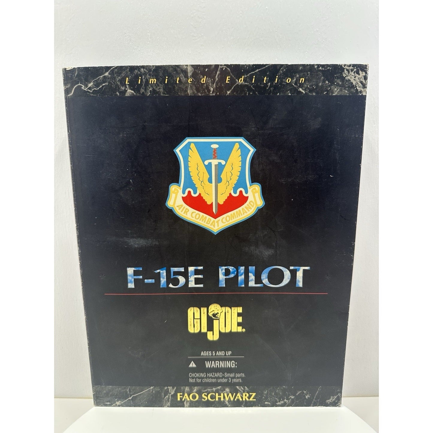 VINTAGE 1997 GI Joe F-15E Pilot Ltd Ed Action Figure