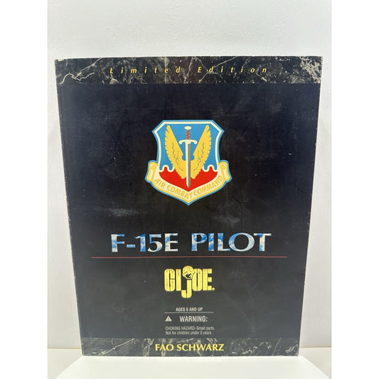VINTAGE 1997 GI Joe F-15E Pilot Ltd Ed Action Figure