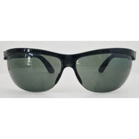 VINTAGE *NEW* 1970's Glam Unisex Black Frame with Gray Lens Sunglasses