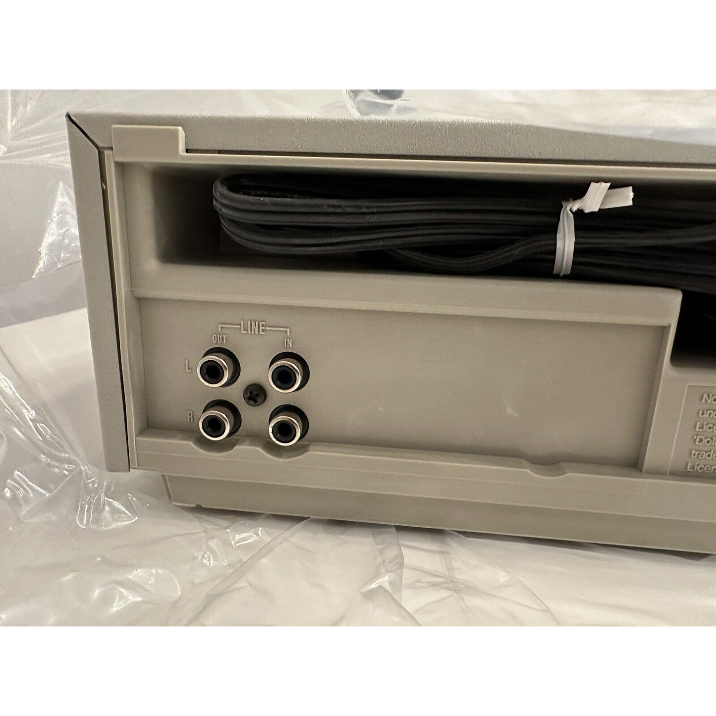 VINTAGE *NEW* 1980's Sharp RT-200 Japan Stereo Cassette Tape Deck