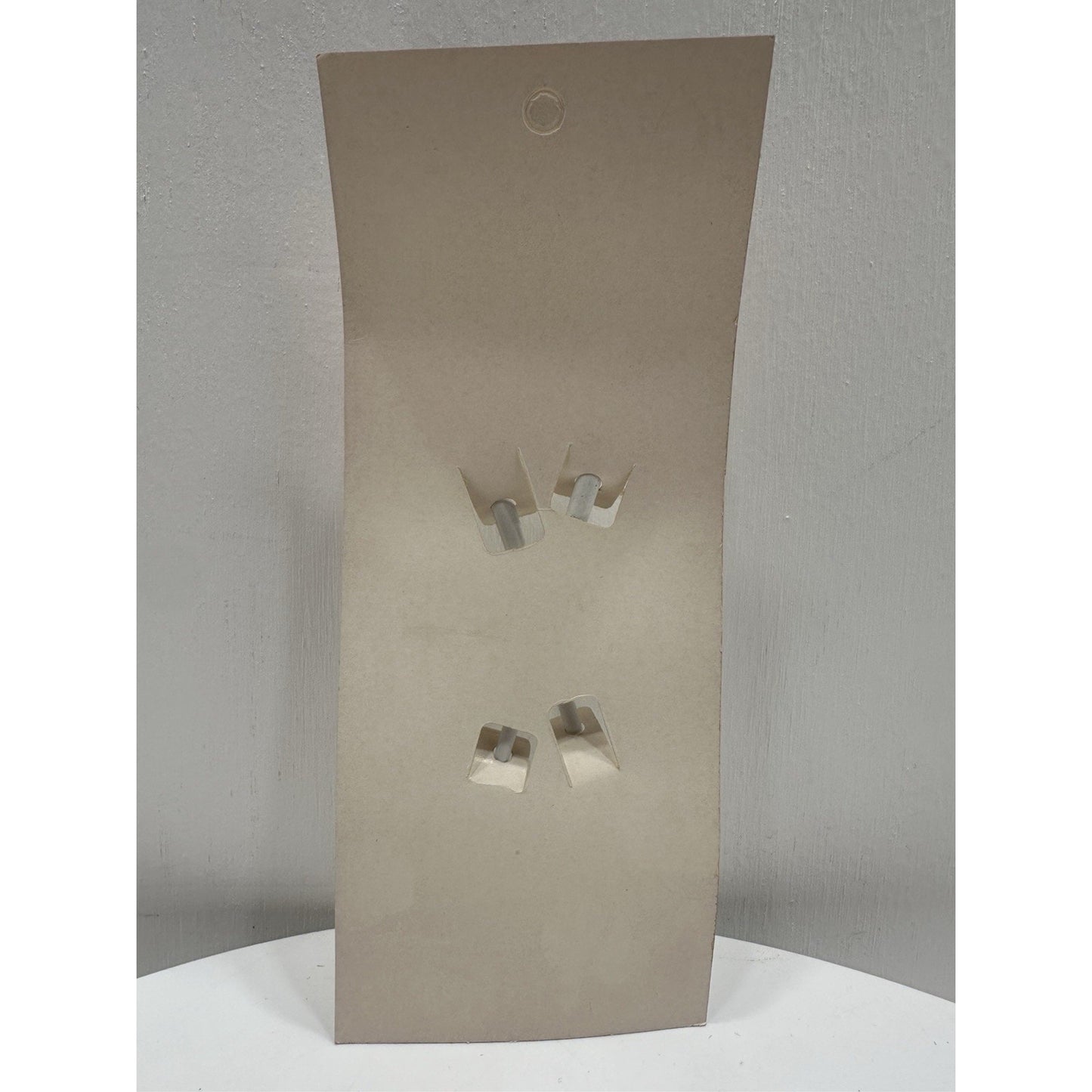 VINTAGE *NEW* 1970's Tip Top Hair Chignon Charm ChopSticks White/Red