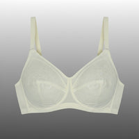 VINTAGE *NEW* 1970's Maidenform P7136 Tricolastic White Bullet Bra 38B