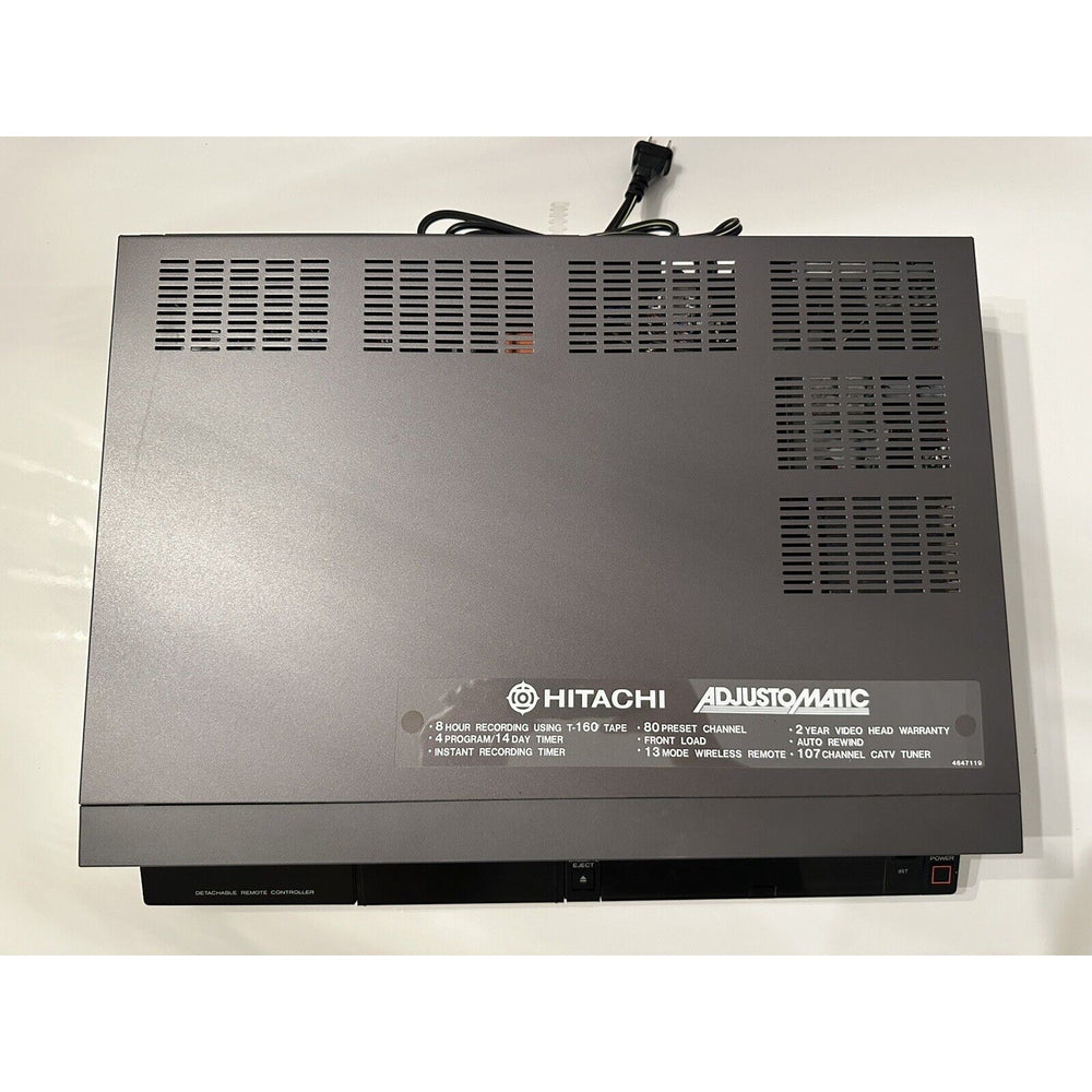 VINTAGE *NEW* 1980's Hitachi VT-73AY Adjustomatic VCR Video Deck