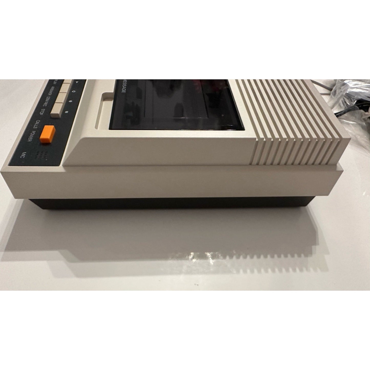 VINTAGE *NEW* 80's Technisonic AS-1500 Answering Machine w/Cassette Tape
