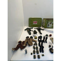 VINTAGE GI Joe Action Figures & Accessories in 1998 Collectable Tin