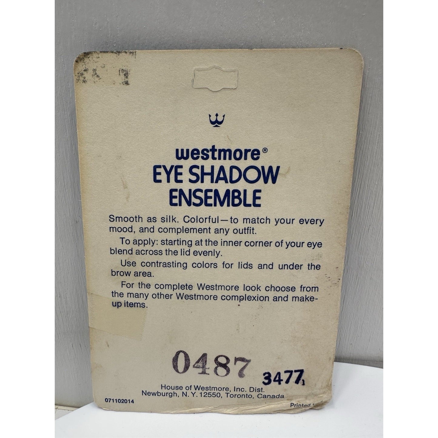 VINTAGE *NEW* 1970's House of Westmore 4-Eye Shadow Green Ensemble