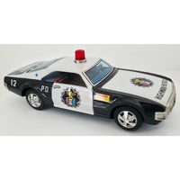 VINTAGE *PRISTINE* 1970's Highway Patrol P.D. 12 Police Battery Operated Toy Car