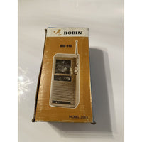 VINTAGE *NEW* Robin #2066 Solid State AM/FM Portable Radio