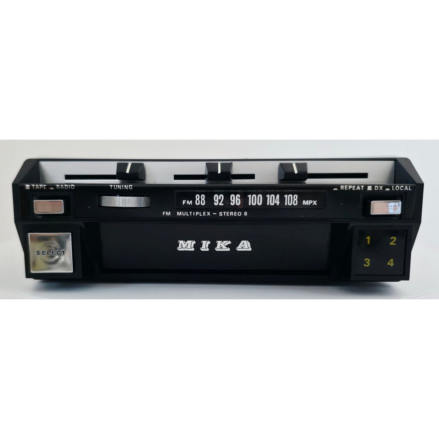 VINTAGE *NEW* MIKA FM Multiplex 8 Track Car Stereo JAPAN