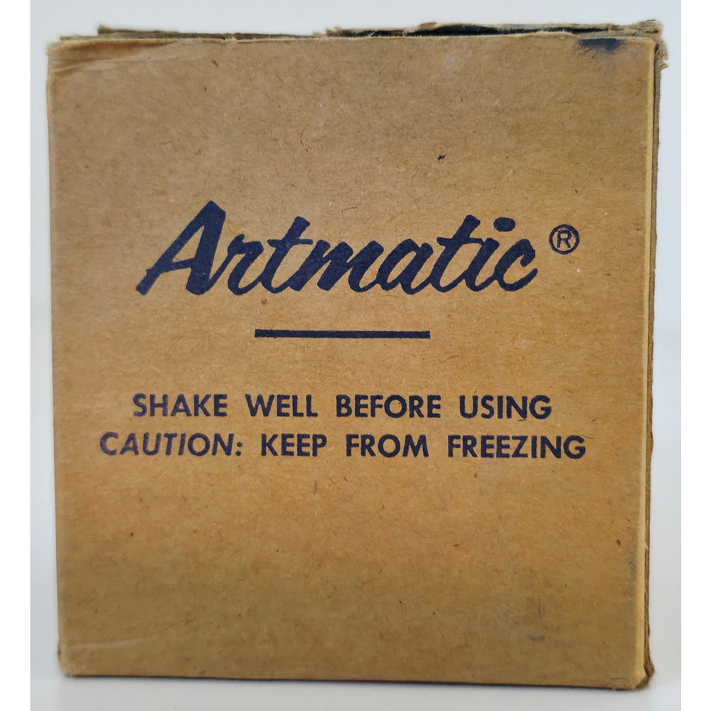 VINTAGE *NEW* 1970's Artmatic Liquid Eye Liner Black USA Set of 12 in Original Box