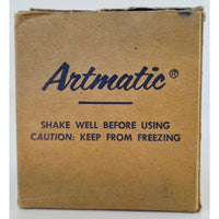 VINTAGE *NEW* 1970's Artmatic Liquid Eye Liner Black USA Set of 12 in Original Box