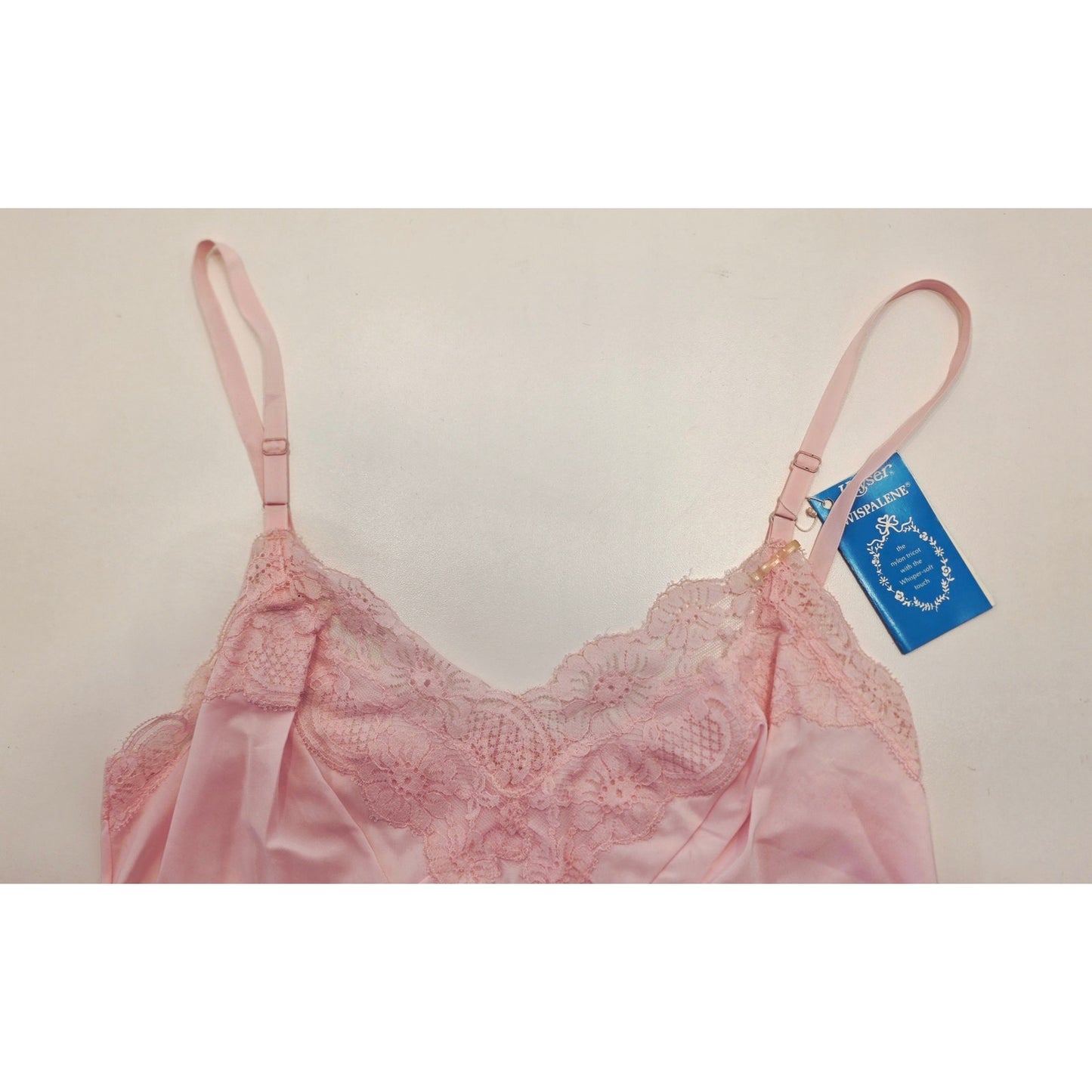 VINTAGE *NEW* 1960's Kayser Light Pink Slip 100% Nylon Size 34