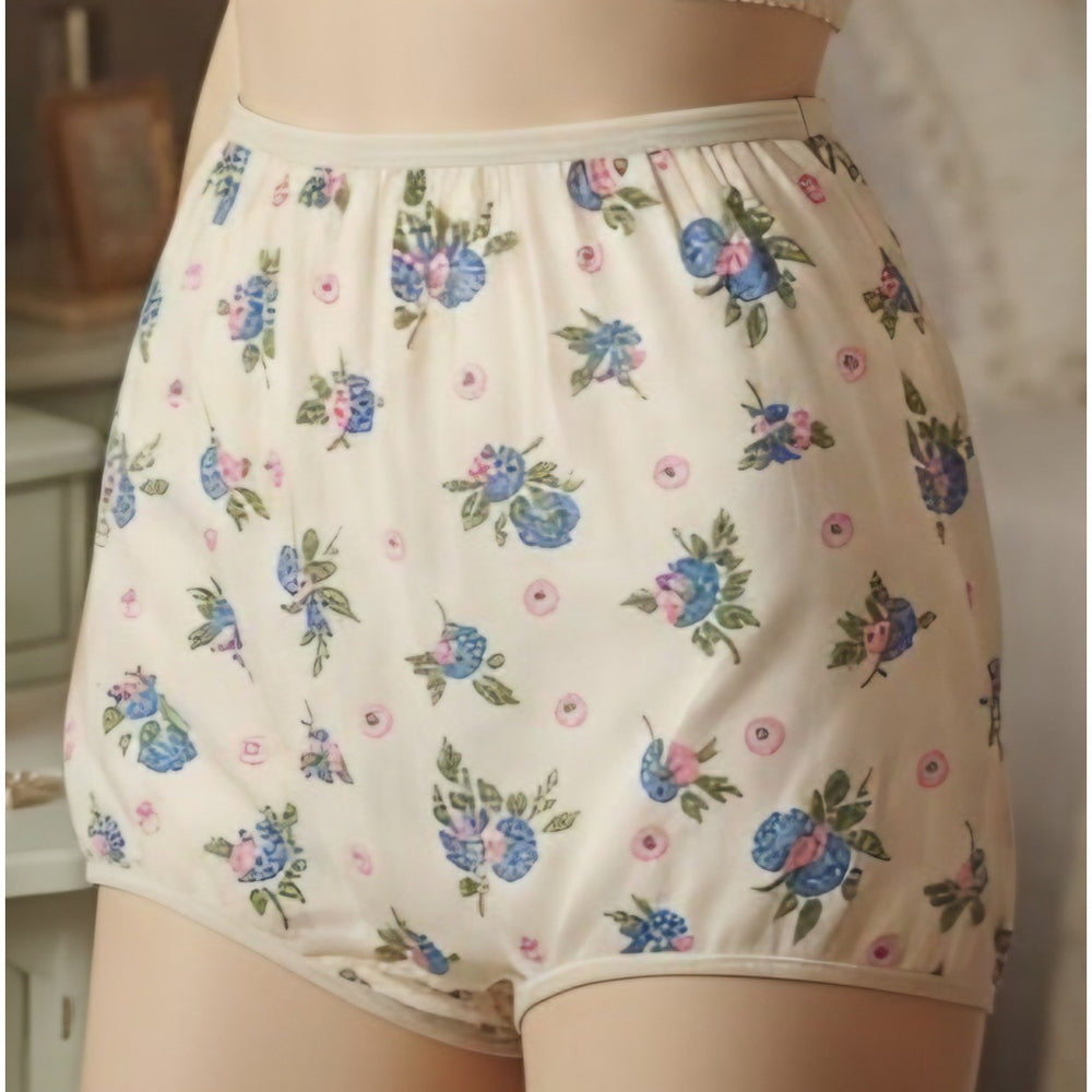 VINTAGE *NEW* 1960's Women's Flower Print Panties | Underwear Size M (6) USA