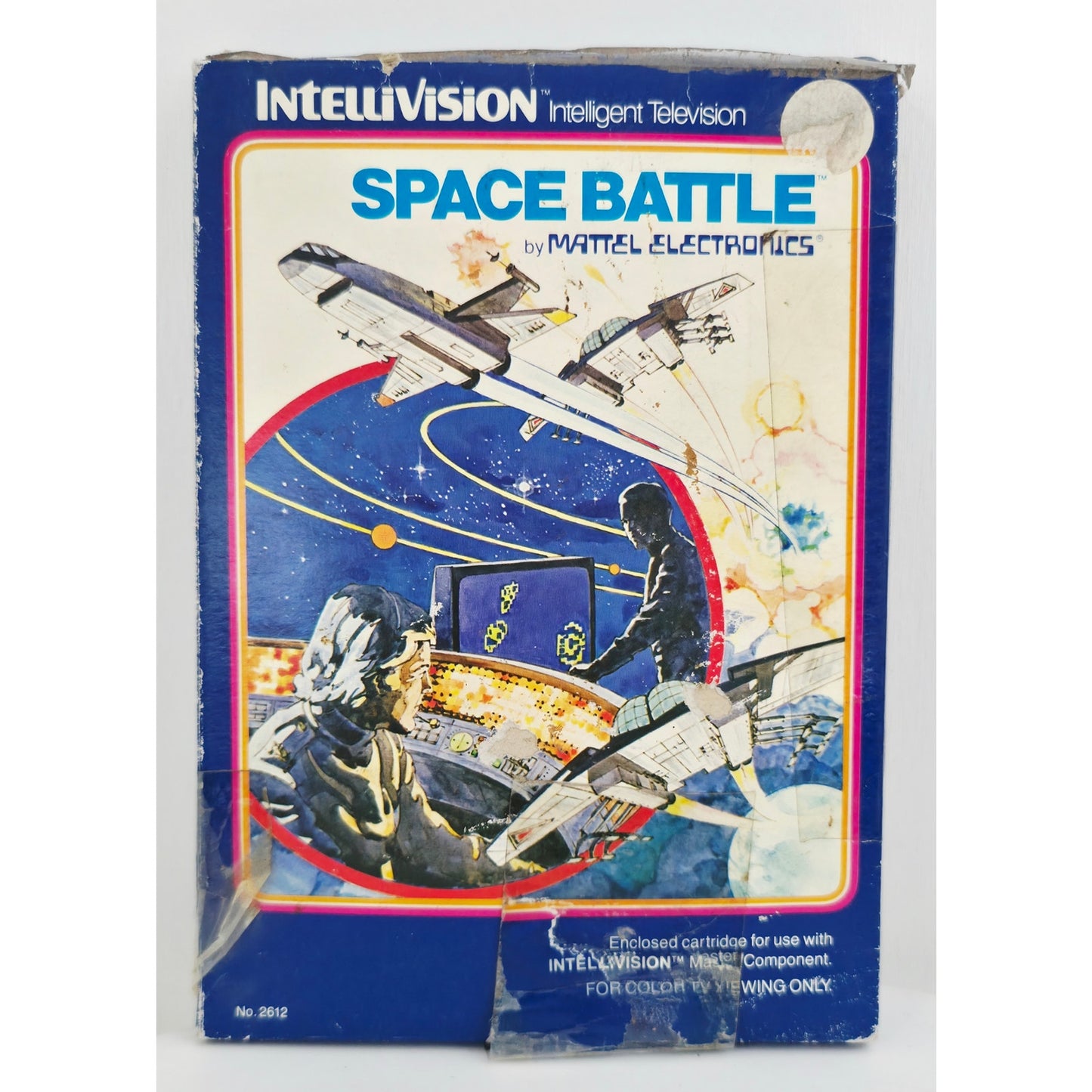 INTELLIVISION 1979 Space Ball Video Game NOS Open Box Unsold Dealer Stock