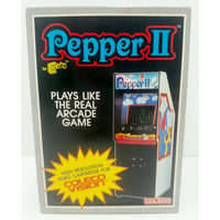 ColecoVision 1983 Pepper II Game NOS Original Set Sealed Damaged Stuck