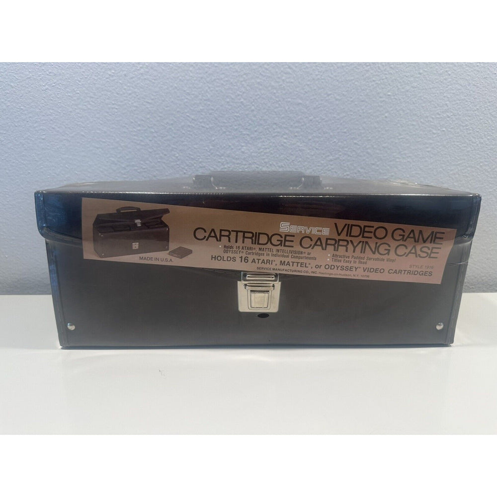 VINTAGE *NEW* Service 16 X Video Game Cartridge Case Atari/Intellivision