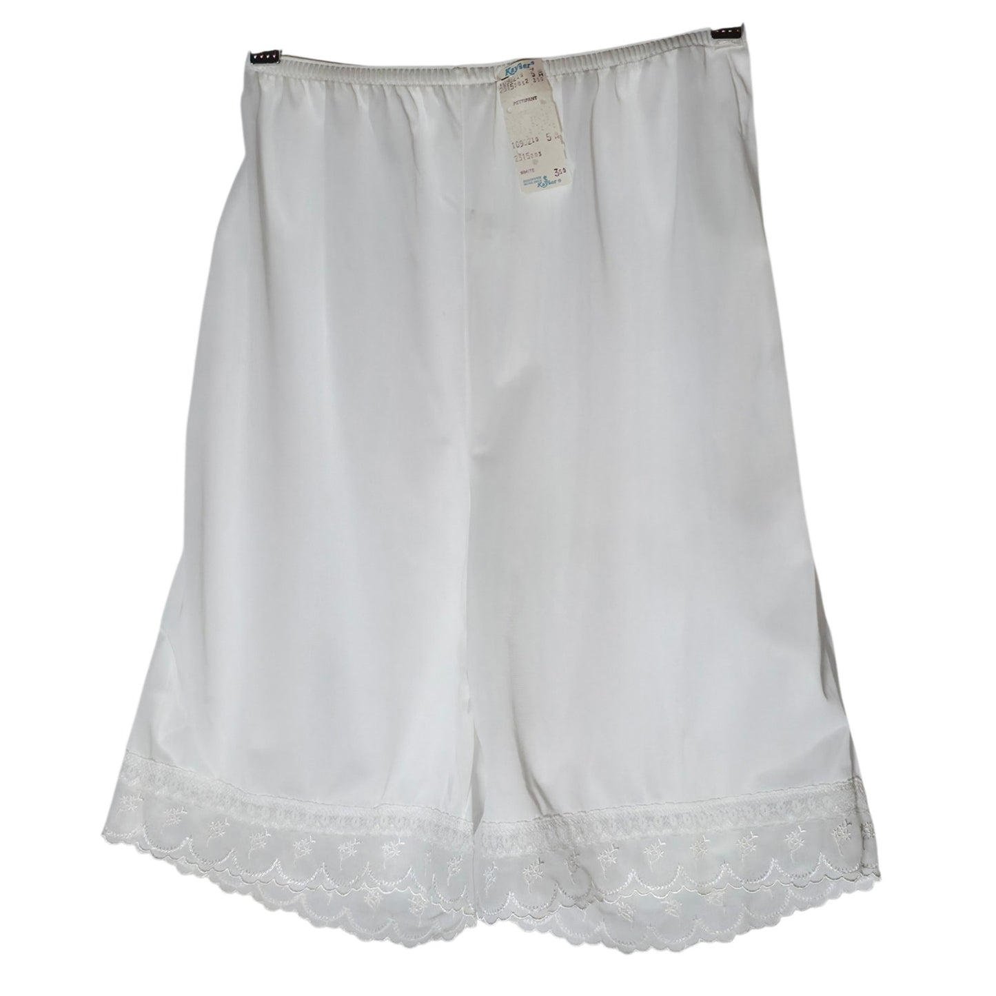 VINTAGE *NEW* 1960's Kayser Women's White Bloomers | Pantilette | Leggings Sz 5