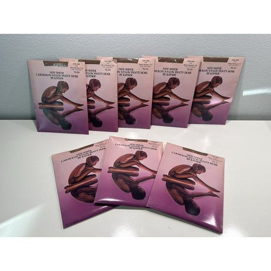 VINTAGE *NEW* Kayser Hosiery/Pantyhose-Sheer-Honeysweet-8pair-ONE SIZE