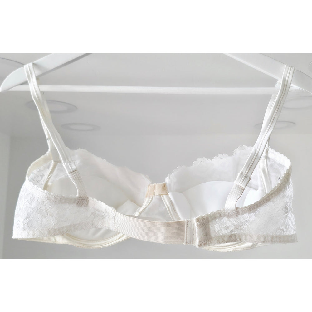 VINTAGE *NEW* 1960's ILGWU Women's White Lace Bra Size 38B