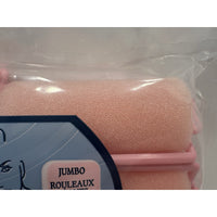 VINTAGE *NEW* 1999 Goody 8 JUMBO Pink Foam Rollers 82589 USA