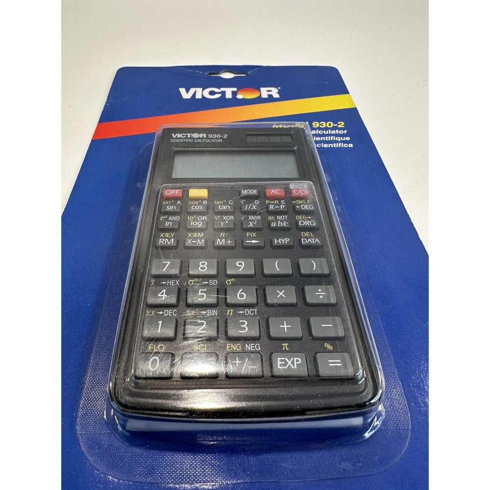 VINTAGE *NEW* 1980's Victor 930-2 Scientific Calculator LCD