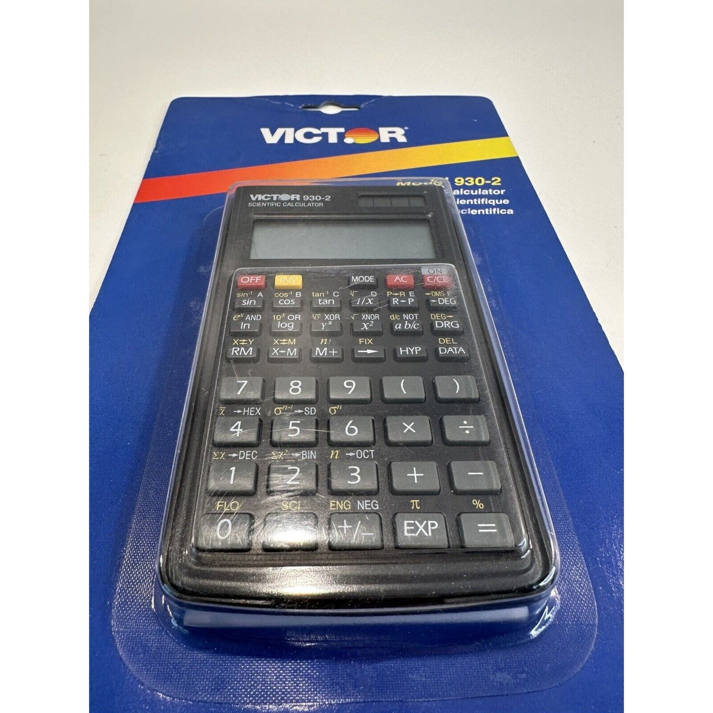 VINTAGE *NEW* 1980's Victor 930-2 Scientific Calculator LCD