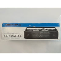 VINTAGE *NEW* International GS-1015EQ-J fm/mwF Stereo Cassette Recorder