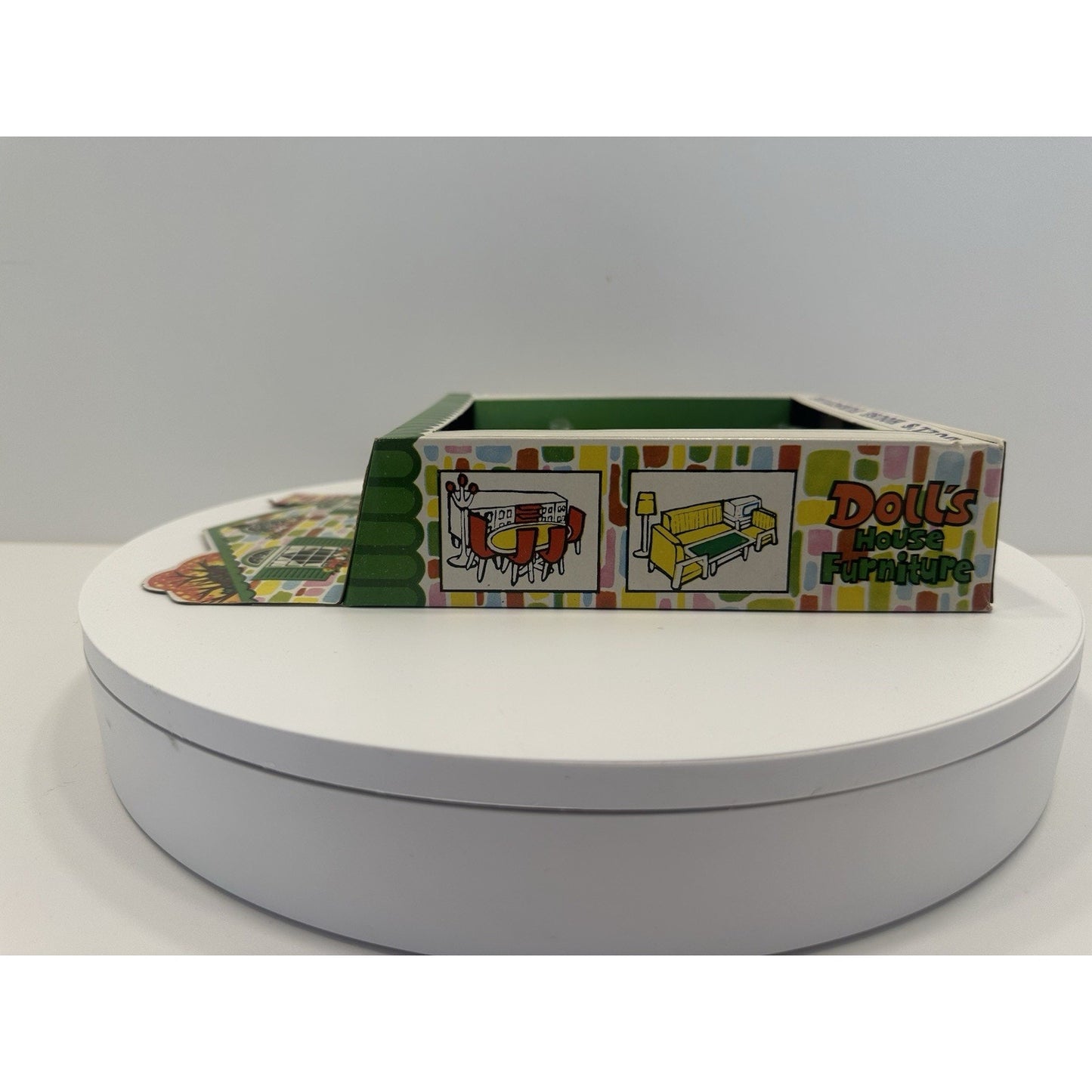 VINTAGE *NEW* 1970's Bedroom Dollhouse Furniture Set