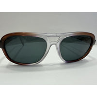 VINTAGE *NEW* 1970's Glam Unisex Gradient Frame w/Gray Lenses Sunglasses