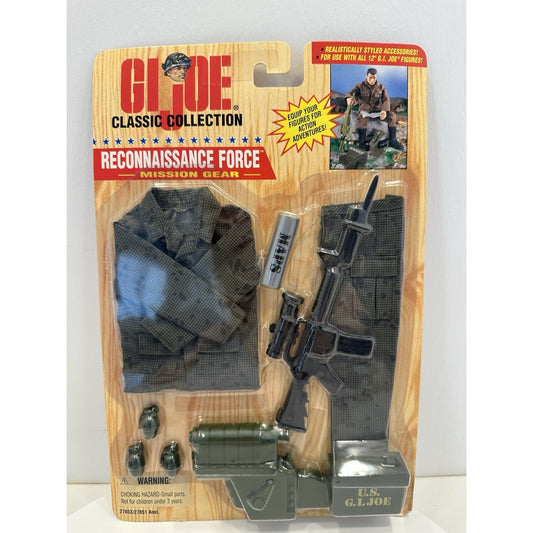 VINTAGE *NEW* 1996 GI Joe Classic Collection Reconnaissance Force Gear