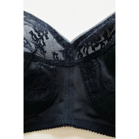 VINTAGE *NEW* 1960's Warner's Women's Black Lace Bullet Bra Size 32C Lot of 3