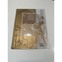 VINTAGE *NEW* Berco Rida Hosiery-Seamless-Lt Beige-1 pair-Sz8.5M