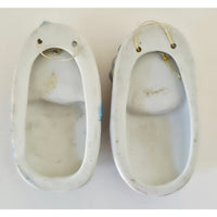 VINTAGE *NEW* 1960's Baby Boy and Girl in Blanket Christmas Ornaments Set of 2