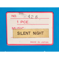 VINTAGE *NEW* 1960's Wind-Up Musical Choir Silent Night 2426 Green Made in Japan