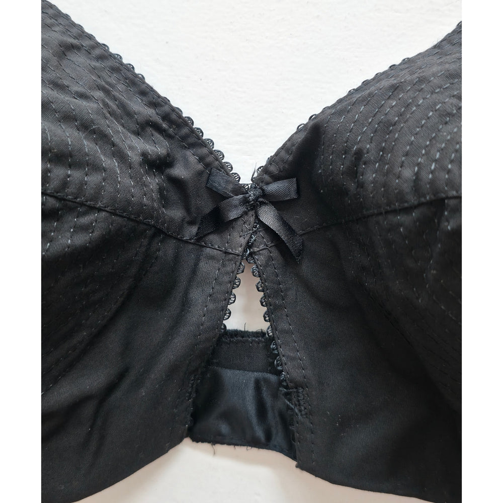 VINTAGE *NEW* 1960's Splendor Form Women's Black Bullet Bra Size 38B U ...