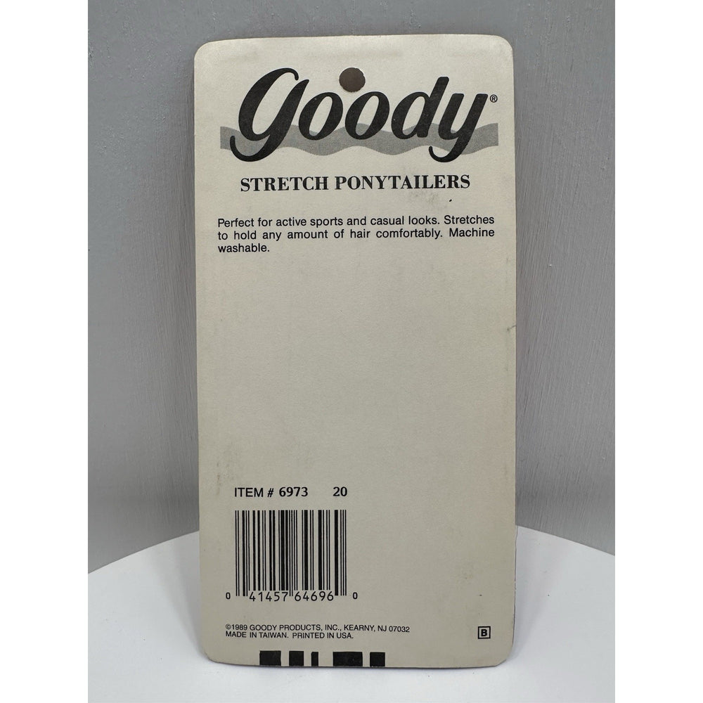 VINTAGE *NEW* 1989 Goody #6973 6 Terry Ponytailers