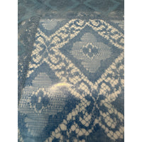 VINTAGE *NEW* 50's Alencon" Tablecloth 52"X70" Scalloped Diamond Lace USA