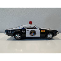 VINTAGE *NEW* 1970's Highway Patrol P.D. 12 Battery Operated Die-Cast Toy Car