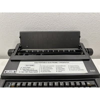VINTAGE *CLEAN* Olivetti 6100 Spanish Portable Electronic Typewriter