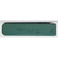 VINTAGE *NEW* 1960's Galaxie Green and Silver Butane Lighter Japan